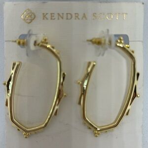 Kendra Scott Gold Geometric Earrings